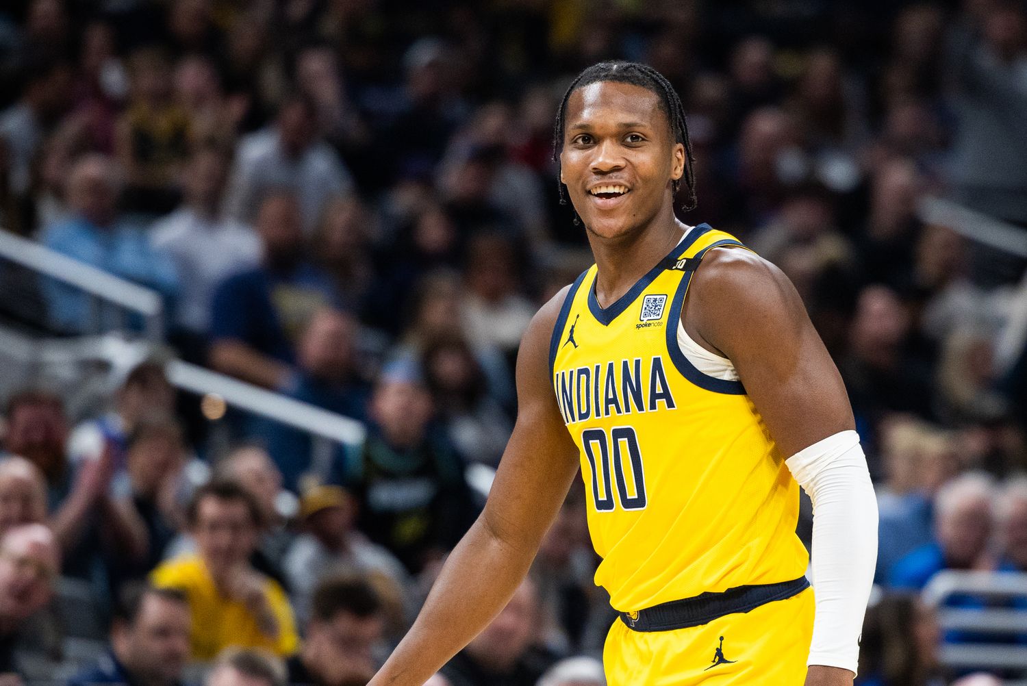 Indiana Pacers guard Bennedict Mathurin
